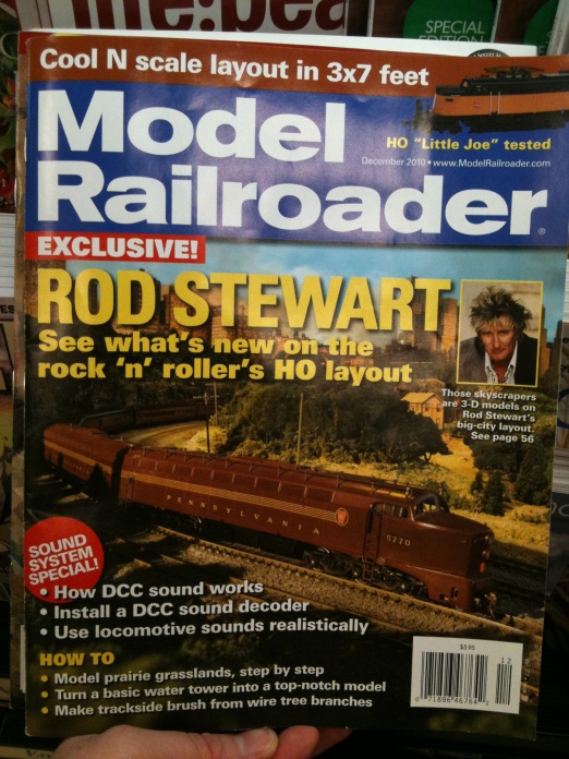 PDF Plans Model Train Magazine Rod Stewart model train o scale layouts 